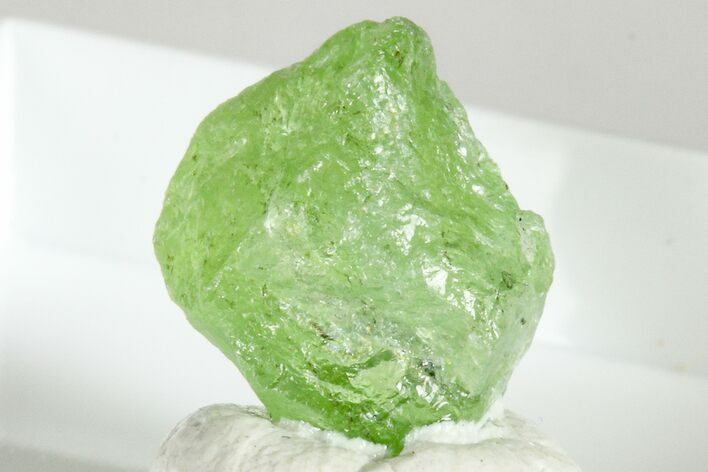 Translucent Green Forsterite (Peridot) Crystal - Norway #379767
